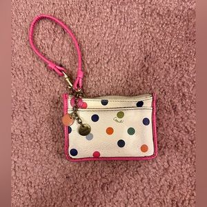 Coach keychain wallet